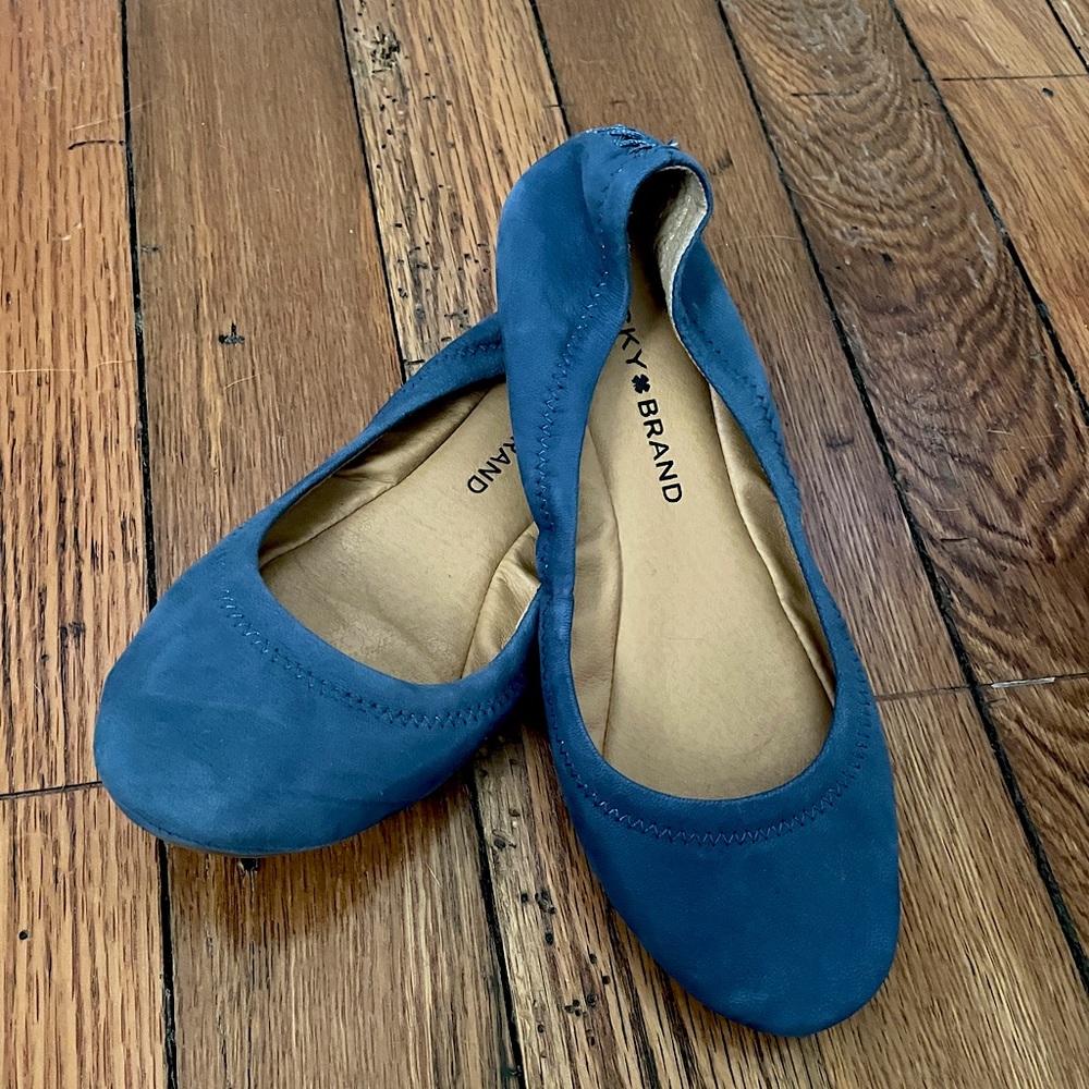 Blue Lucky Brand Flats